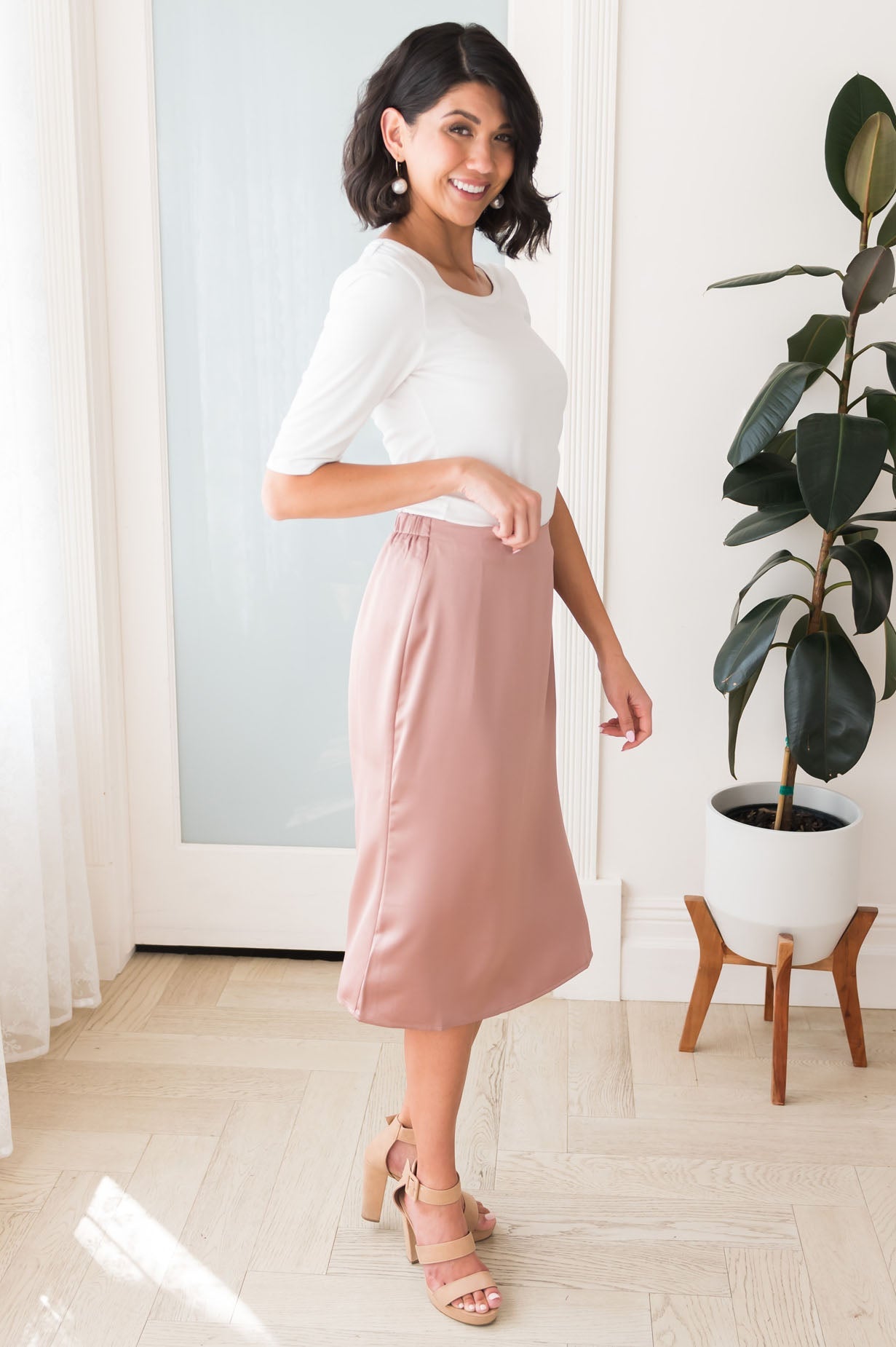 Changing With The Seasons Modest Pencil Skirt NeeSee's Dresses