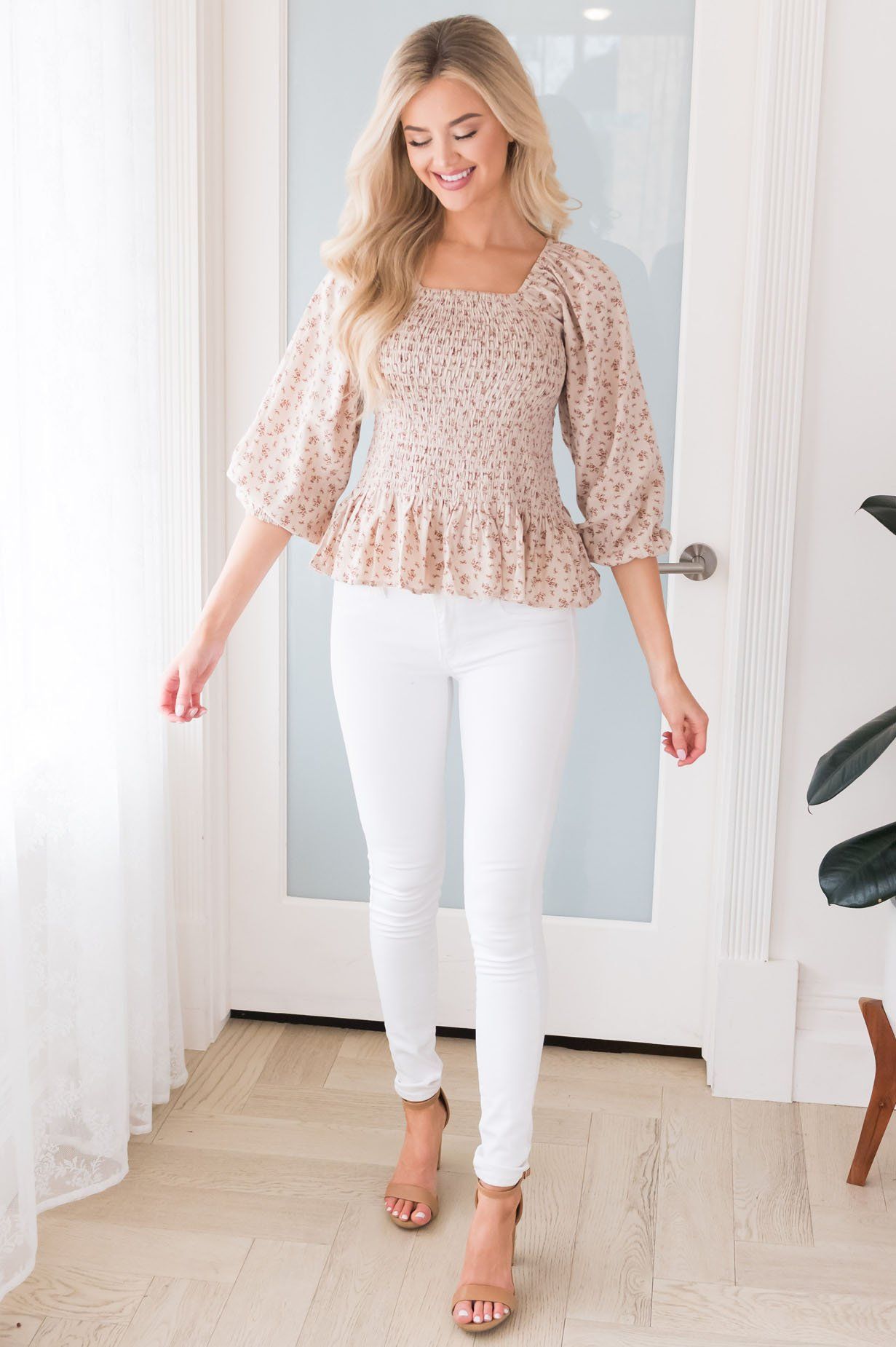 Modest Blouse Tops vendor-unknown