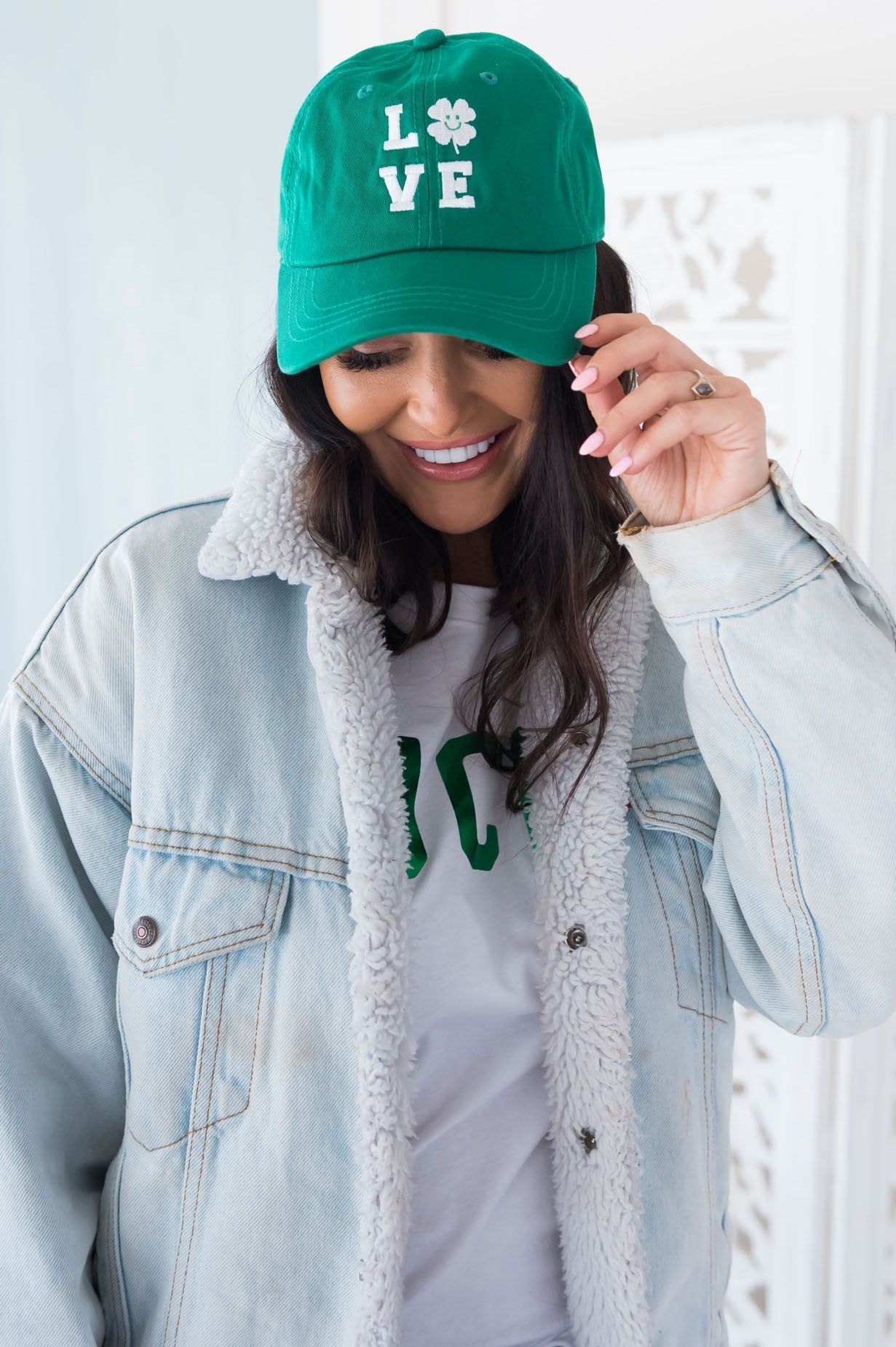 Lucky In Love Baseball Hat Accessories & Shoes Leto Accessories