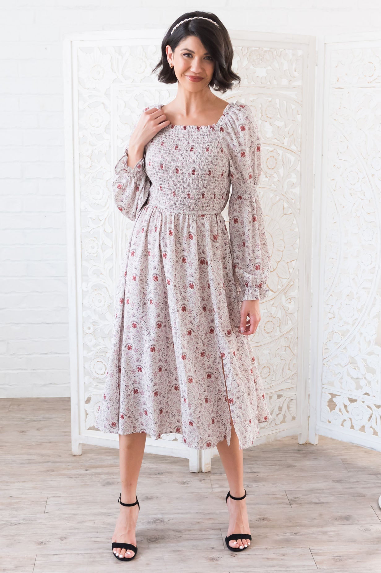 The Angie Modest Dresses vendor-unknown