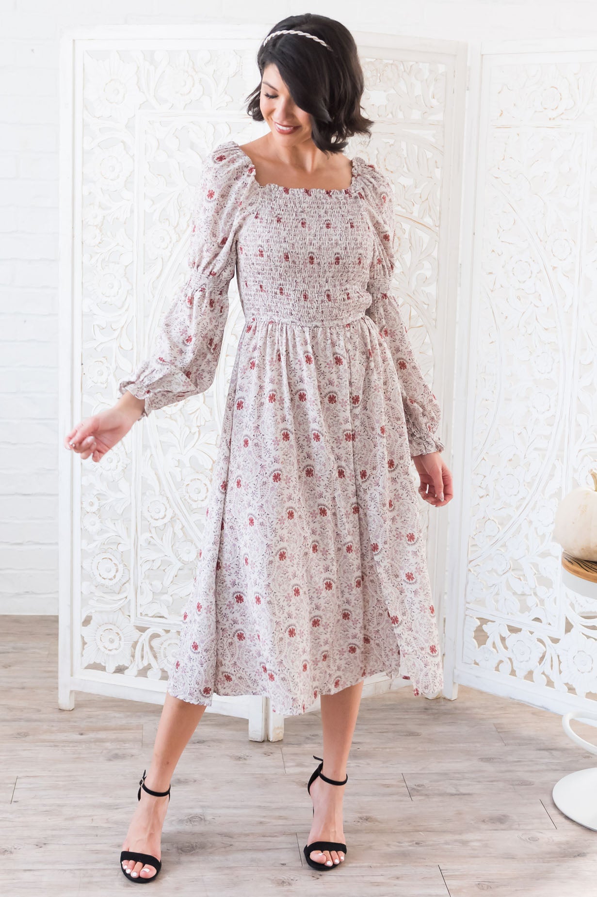 The Angie Modest Dresses vendor-unknown