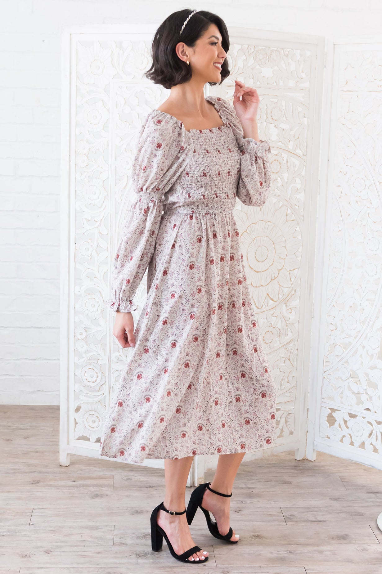 The Angie Modest Dresses vendor-unknown