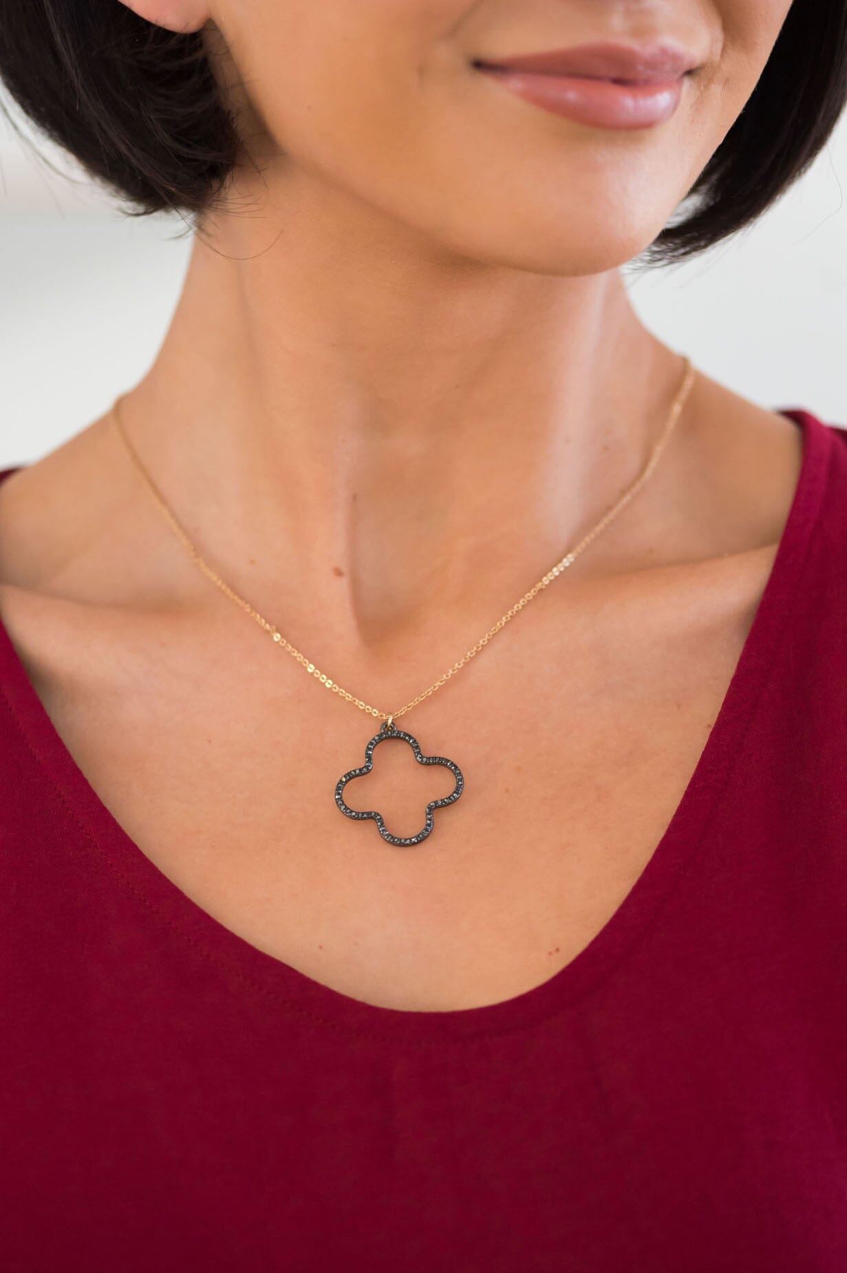 Lucky In Love Necklace & Earring Set Accessories & Shoes Leto Accessories