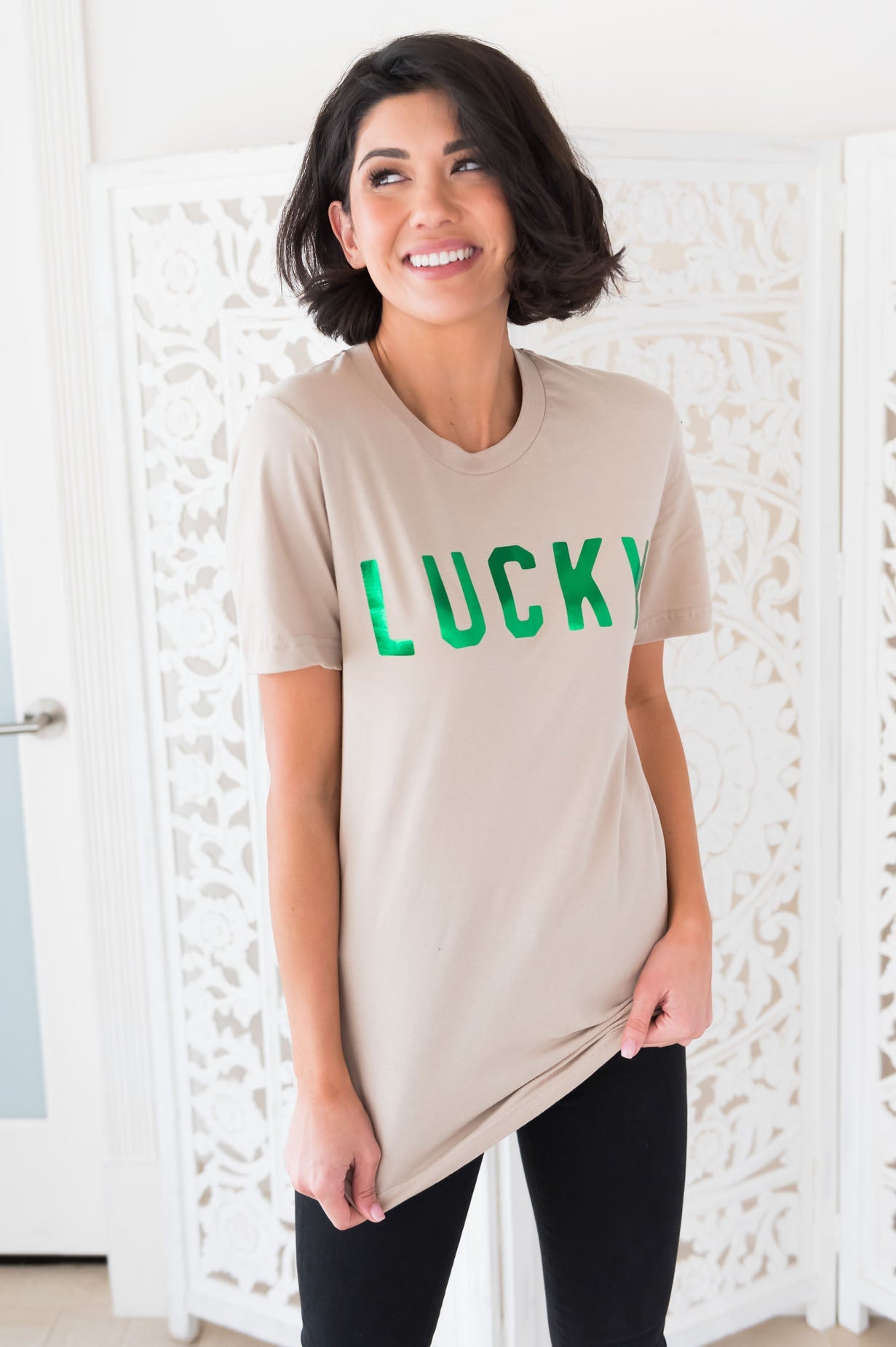 Big Luck Modest Tee Modest Dresses vendor-unknown