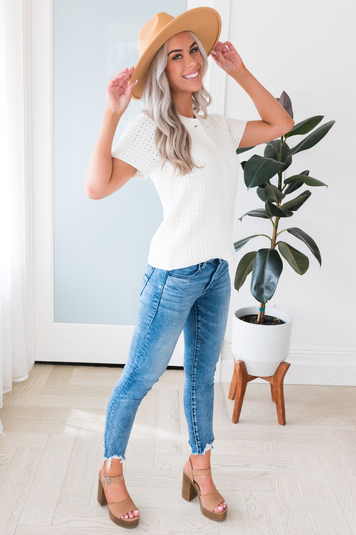 Meant To Be With Me Modest Sweater Tops vendor-unknown