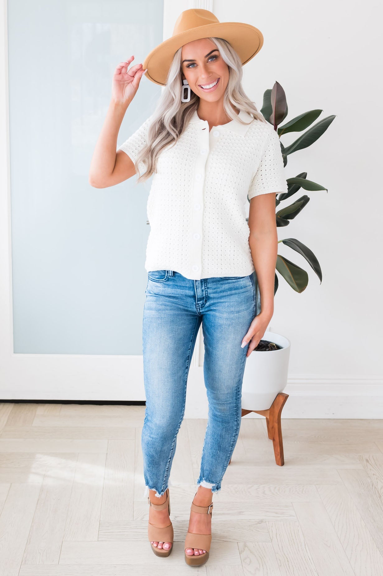 Meant To Be With Me Modest Sweater Tops vendor-unknown