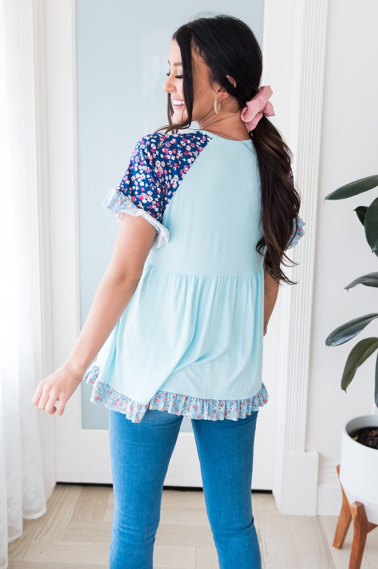 Beautiful Is Inside Modest Top Tops vendor-unknown