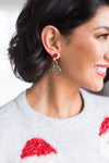 Christmas Tree Earrings Accessories & Shoes Leto Accessories 