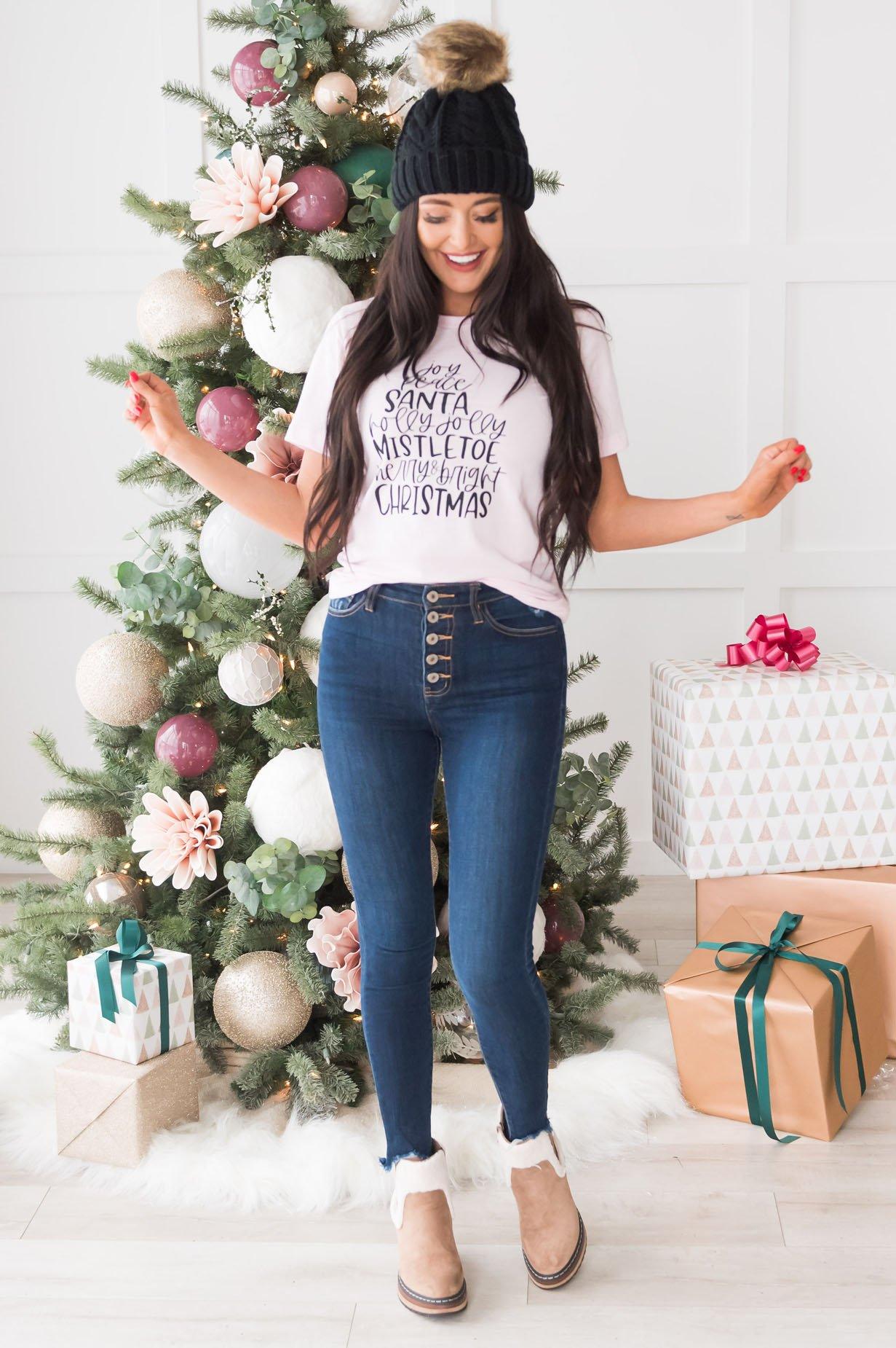 All Things Christmas Modest Tee Modest Dresses vendor-unknown