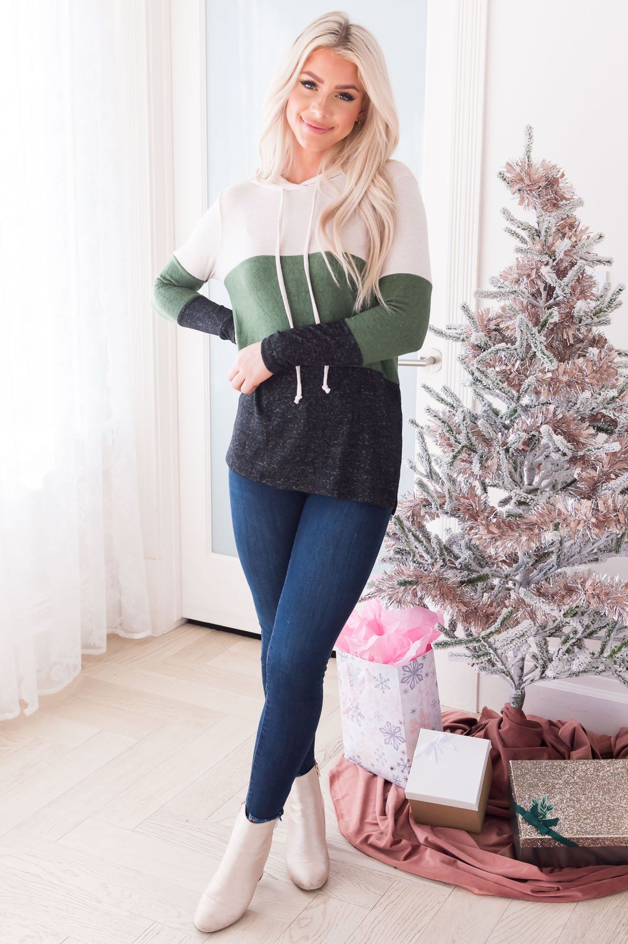 Looking Up Modest Hoodie Modest Dresses vendor-unknown