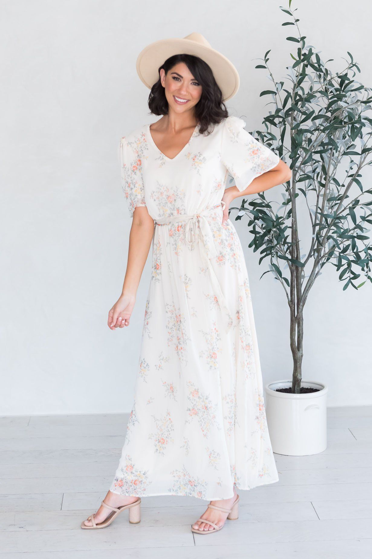 The Sarai Modest Dresses teanrose