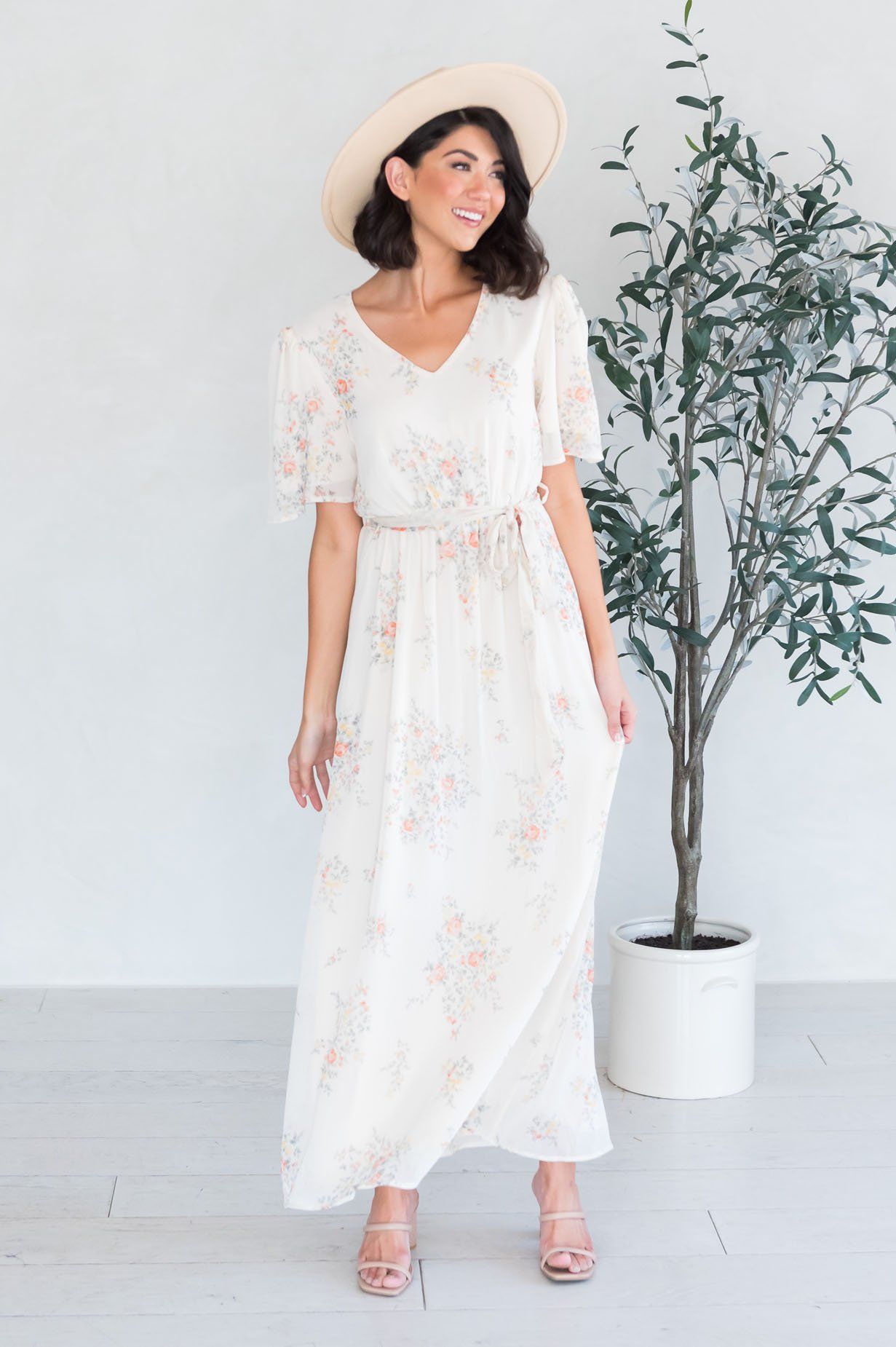 The Sarai Modest Dresses teanrose