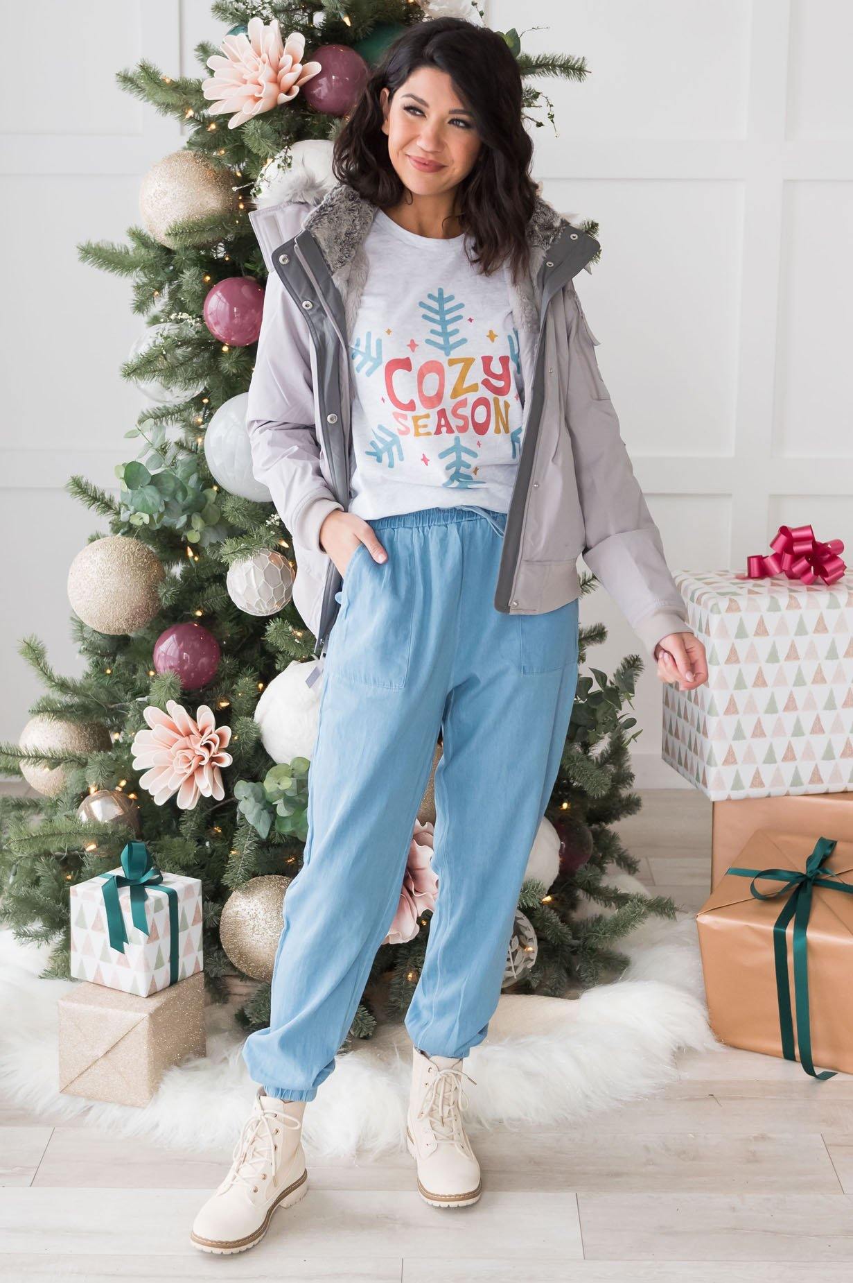 Comfy Cutie Modest Lounge Pants Modest Dresses vendor-unknown