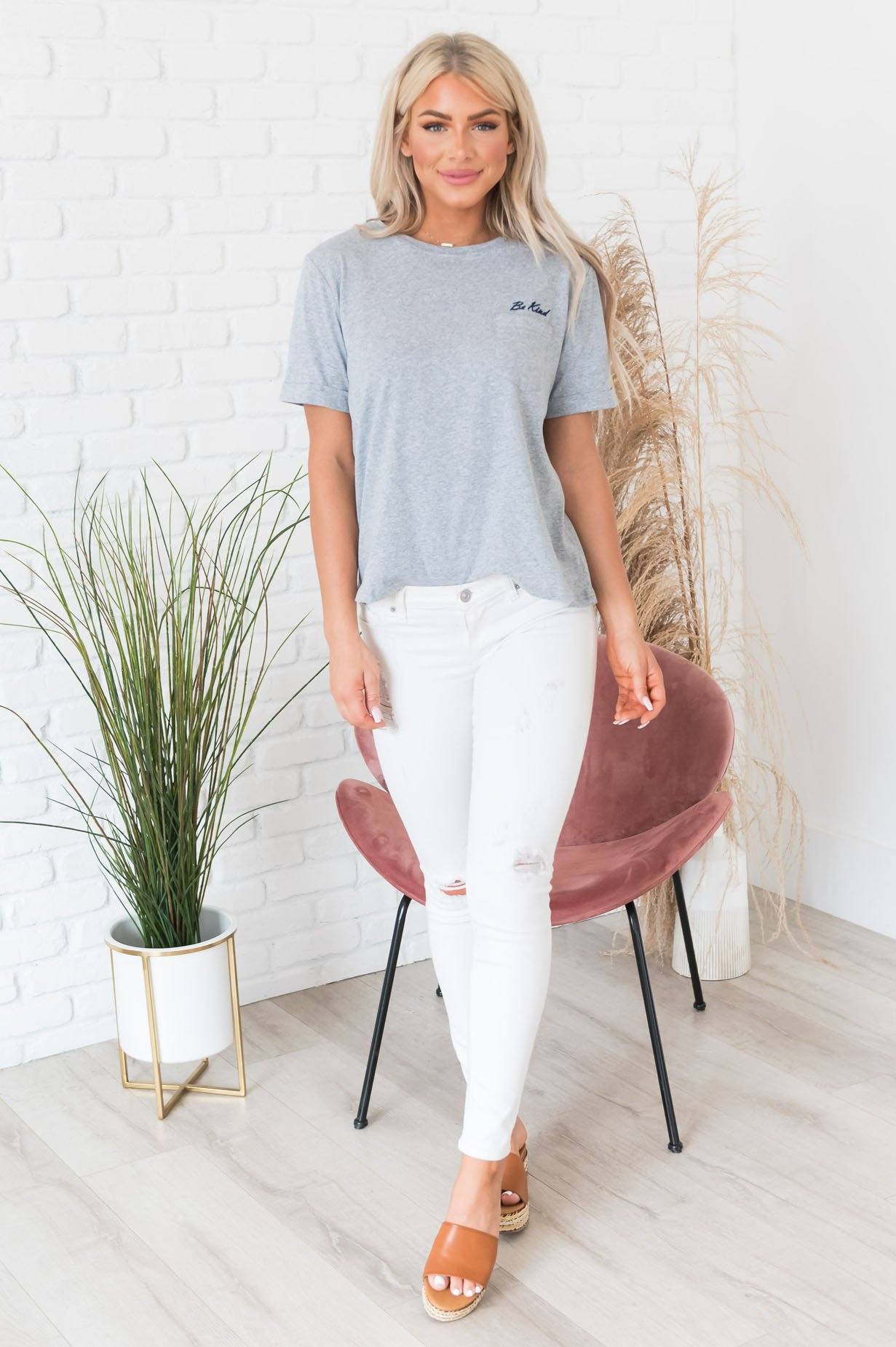 Be Kind Modest Tee Modest Dresses vendor-unknown