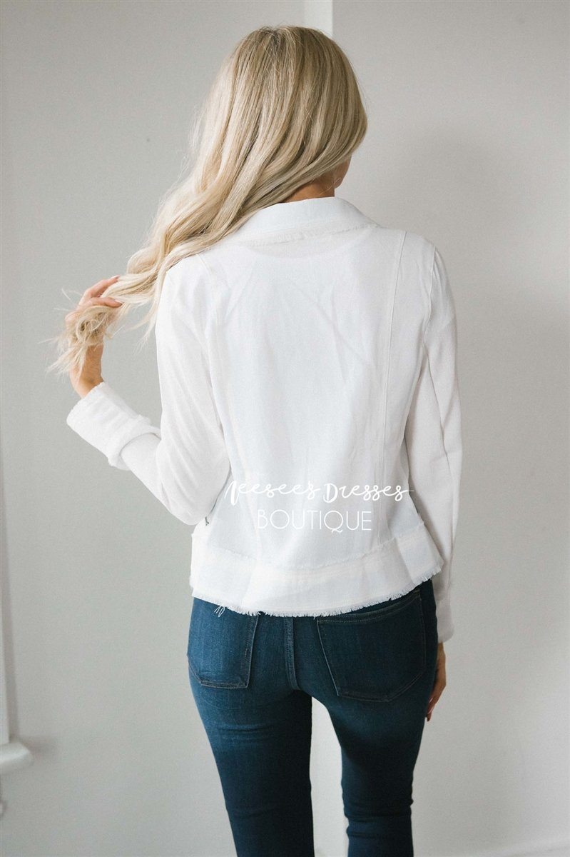 Charming Moto Jacket Tops vendor-unknown