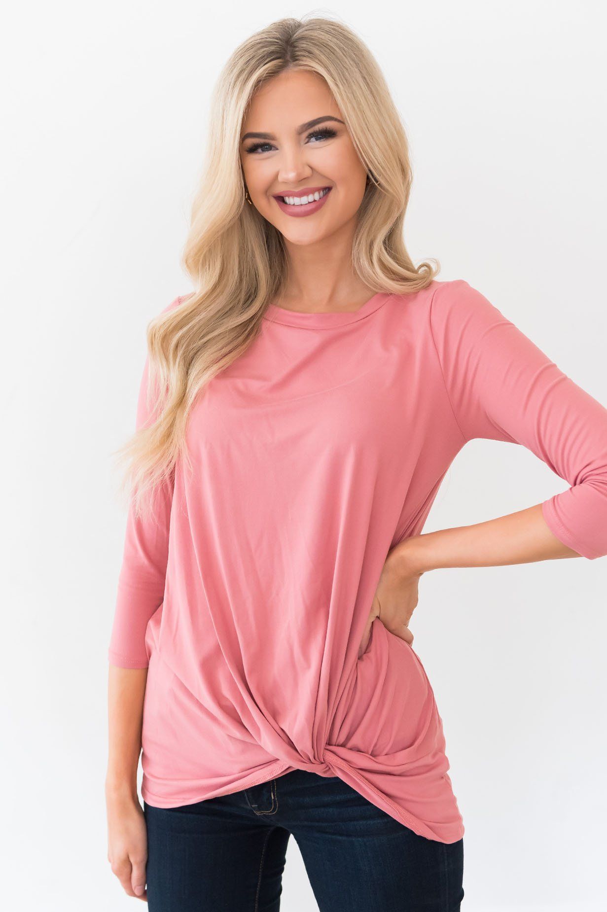 Dream Out Loud Modest Blouse Tops vendor-unknown