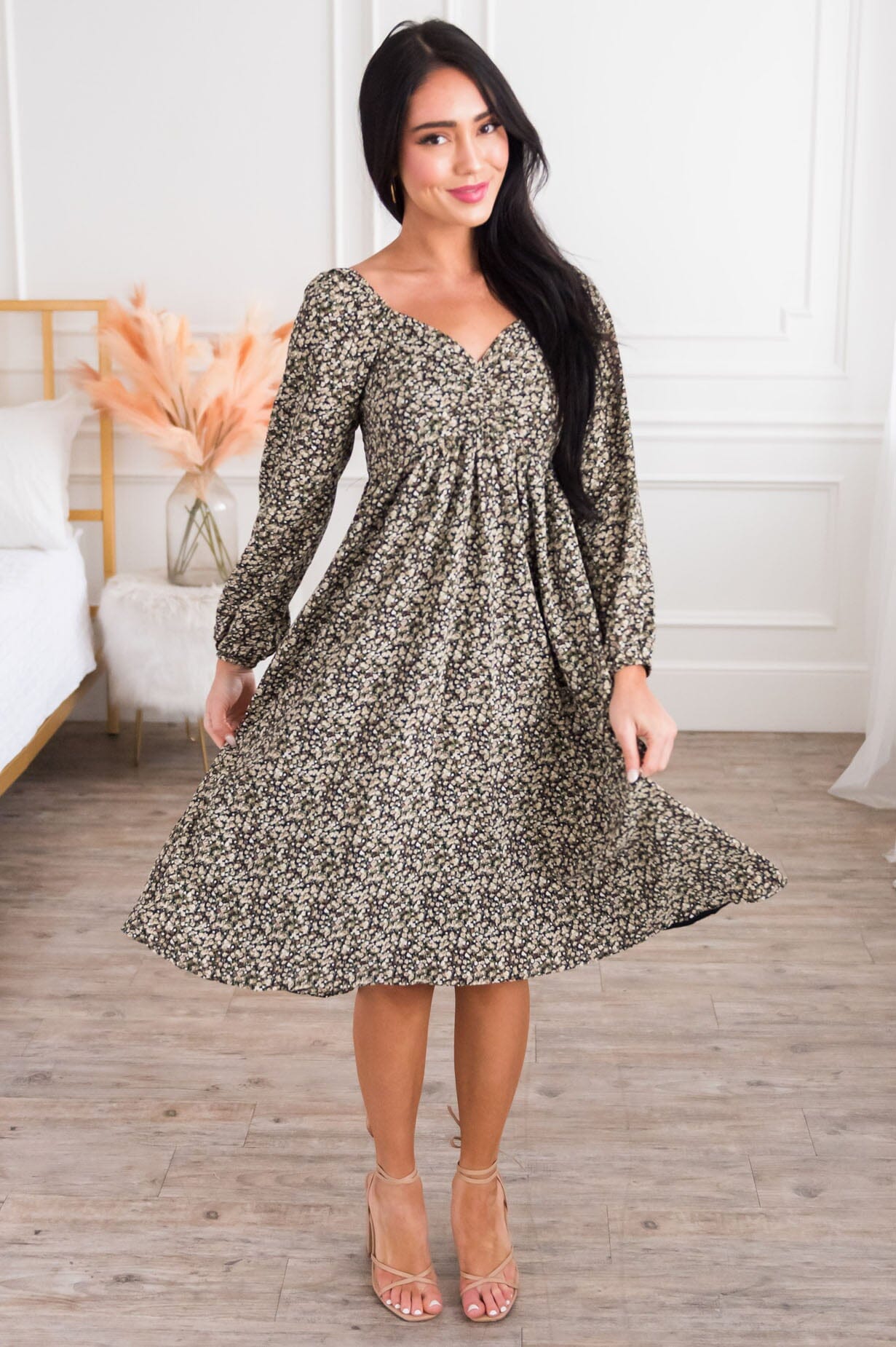 The Estella Modest Dresses vendor-unknown