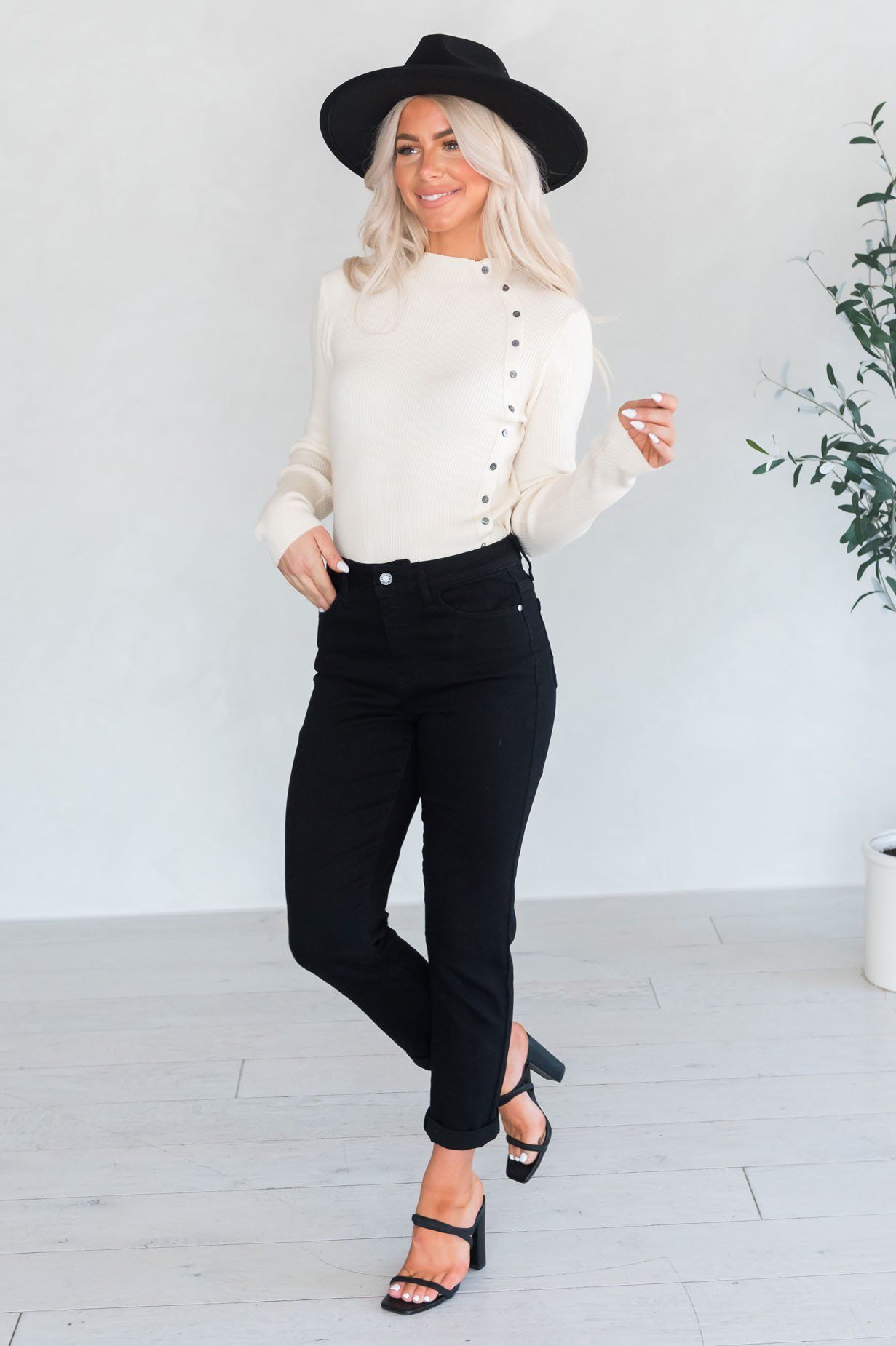 Dreaming Of Tomorrow Modest Sweater Tops vendor-unknown