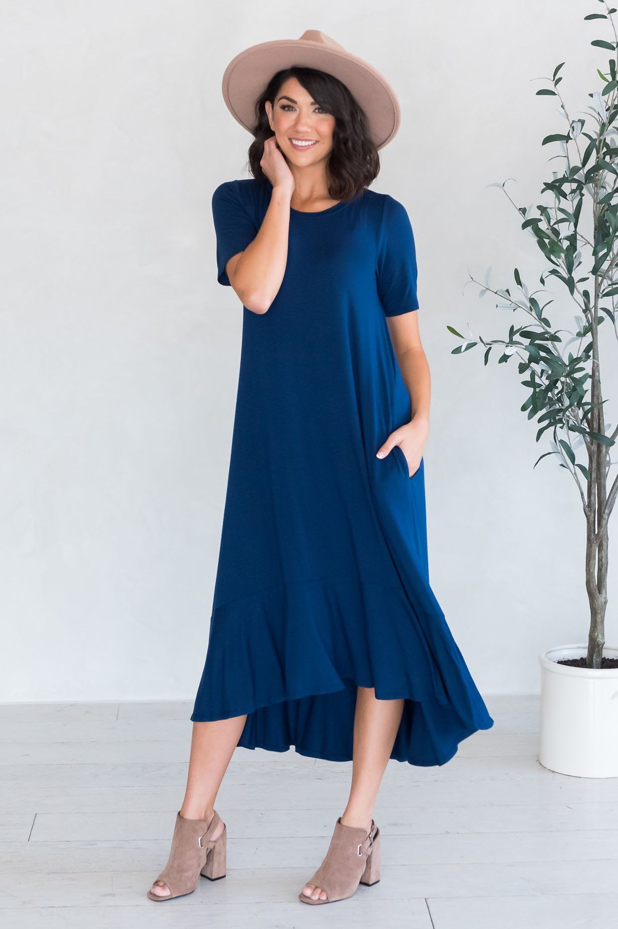 The Suzanne Modest Dresses vendor-unknown