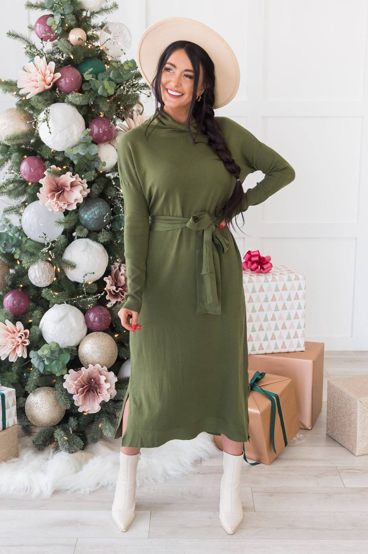 The Abbie Modest Dresses vendor-unknown