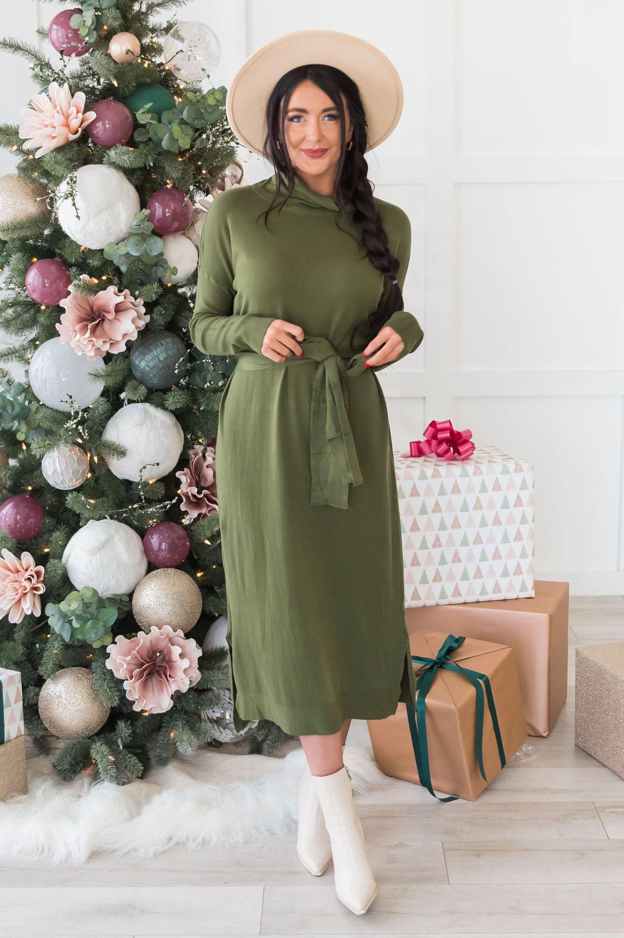 The Abbie Modest Dresses vendor-unknown