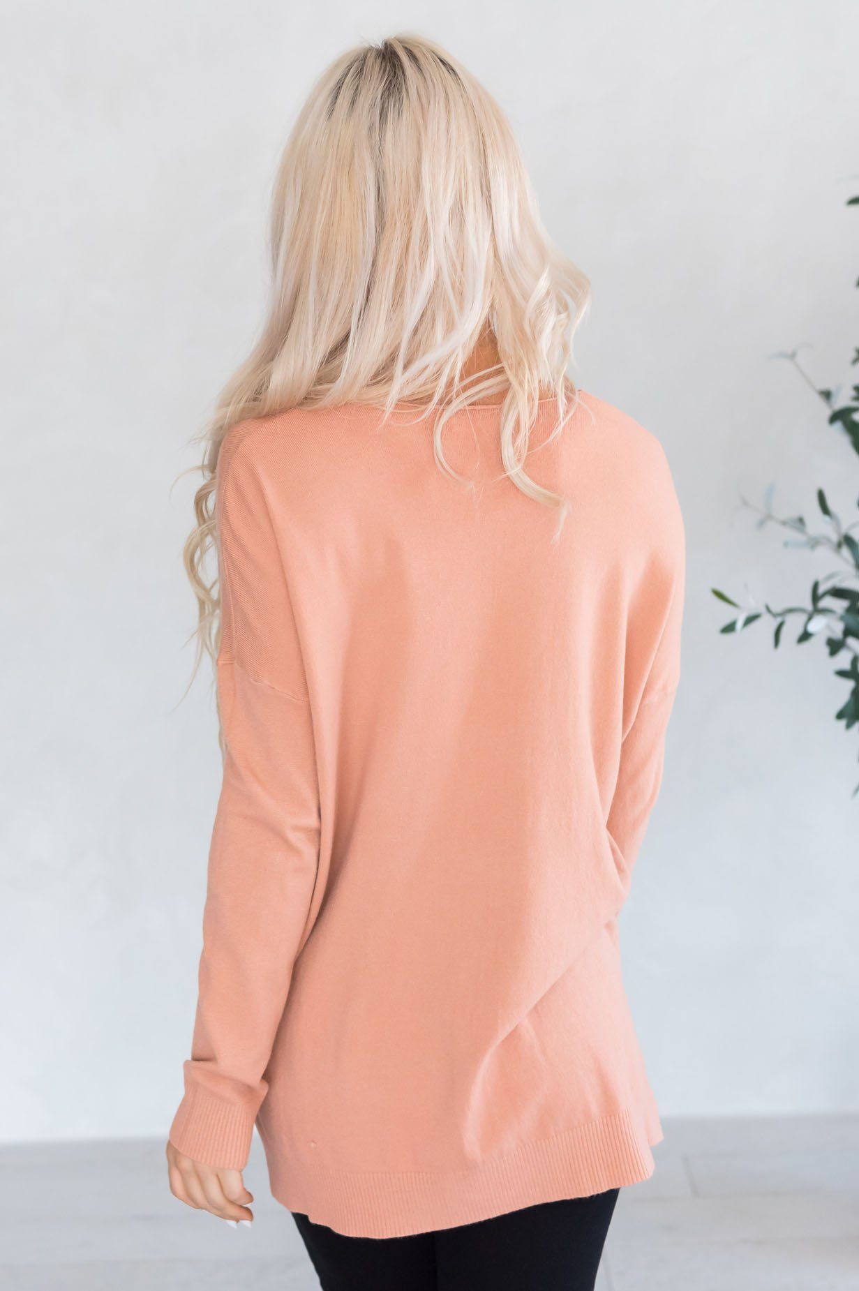 Harvest Season Modest Sweater Tops vendor-unknown