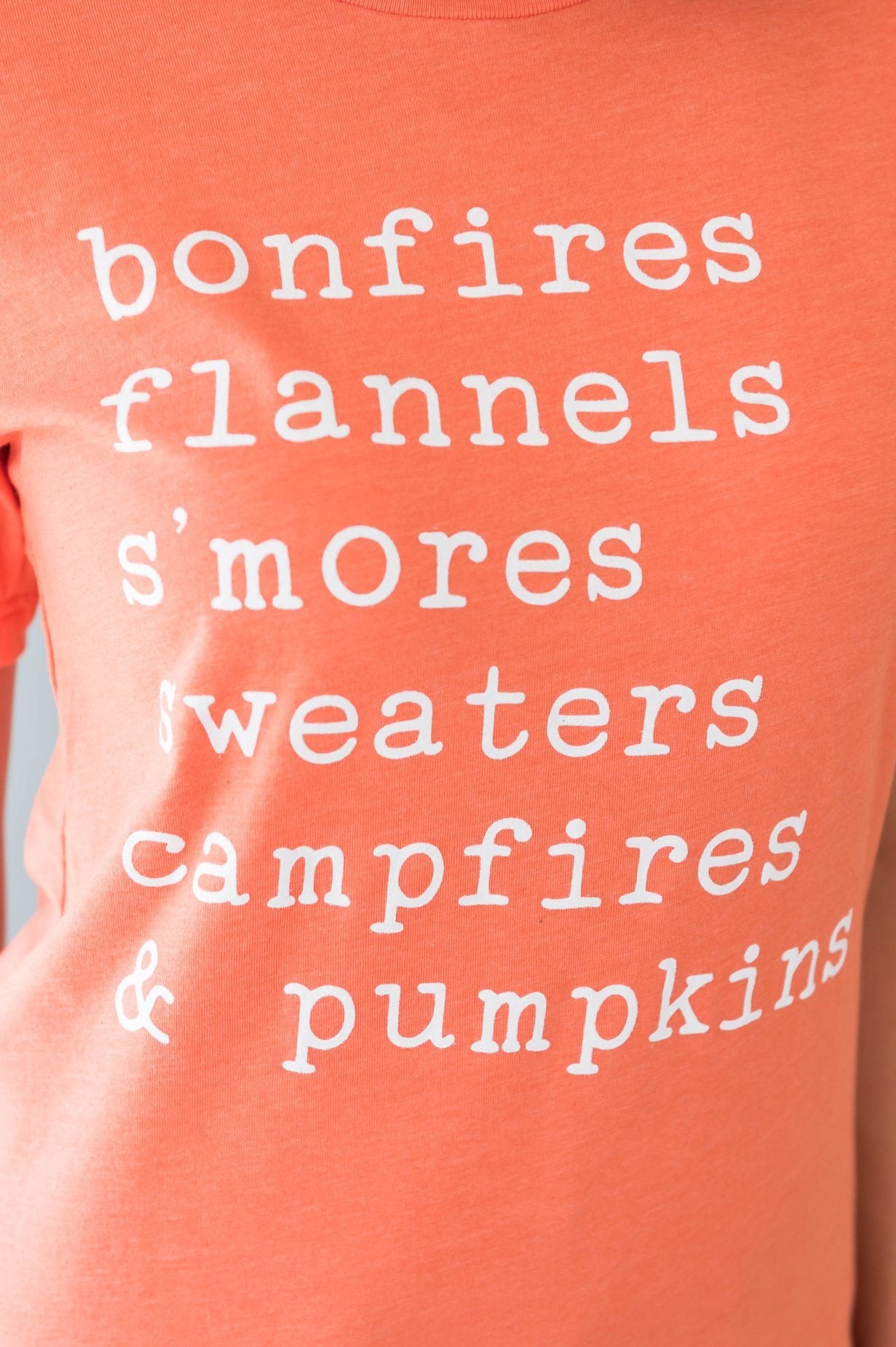 Fall Favorites Graphic Tee Modest Dresses vendor-unknown