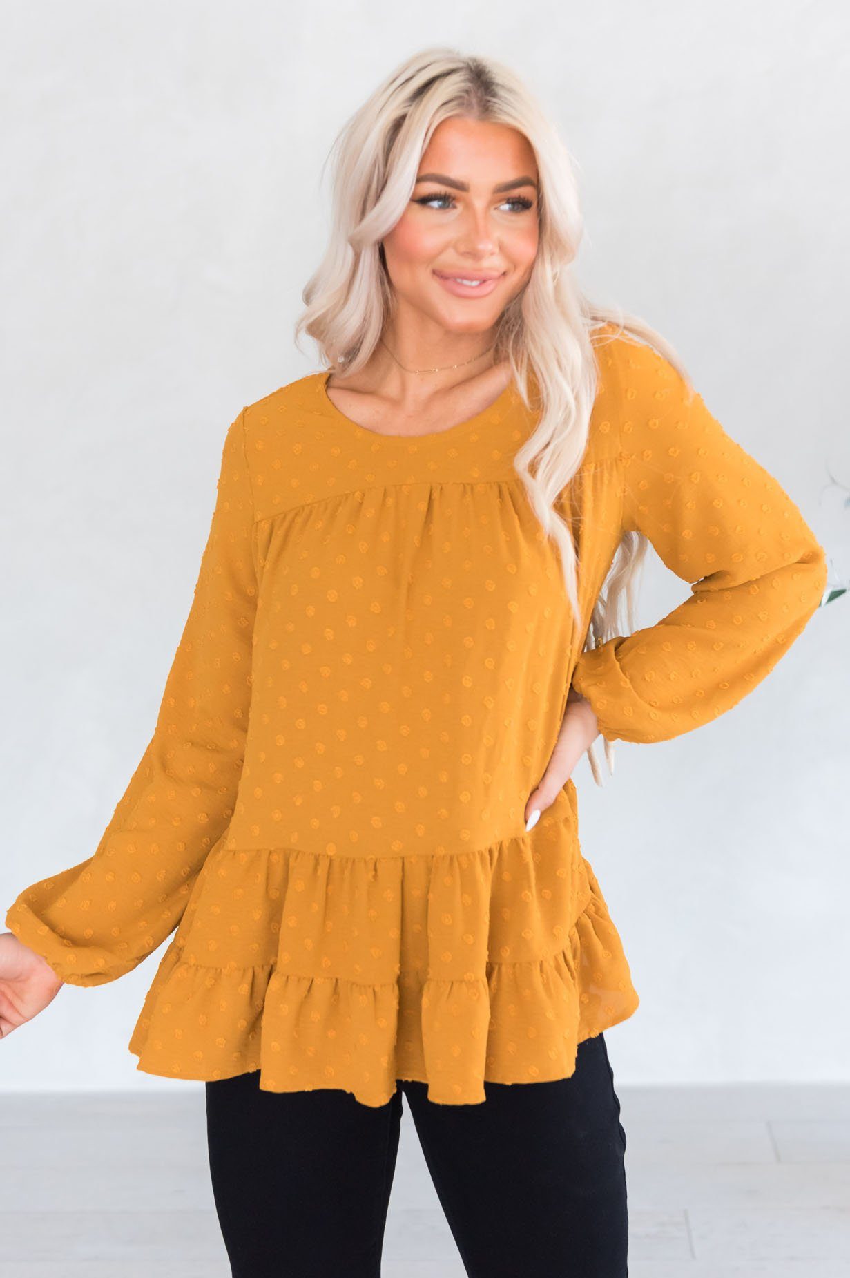 Sweet Glamor Modest Blouse Tops vendor-unknown
