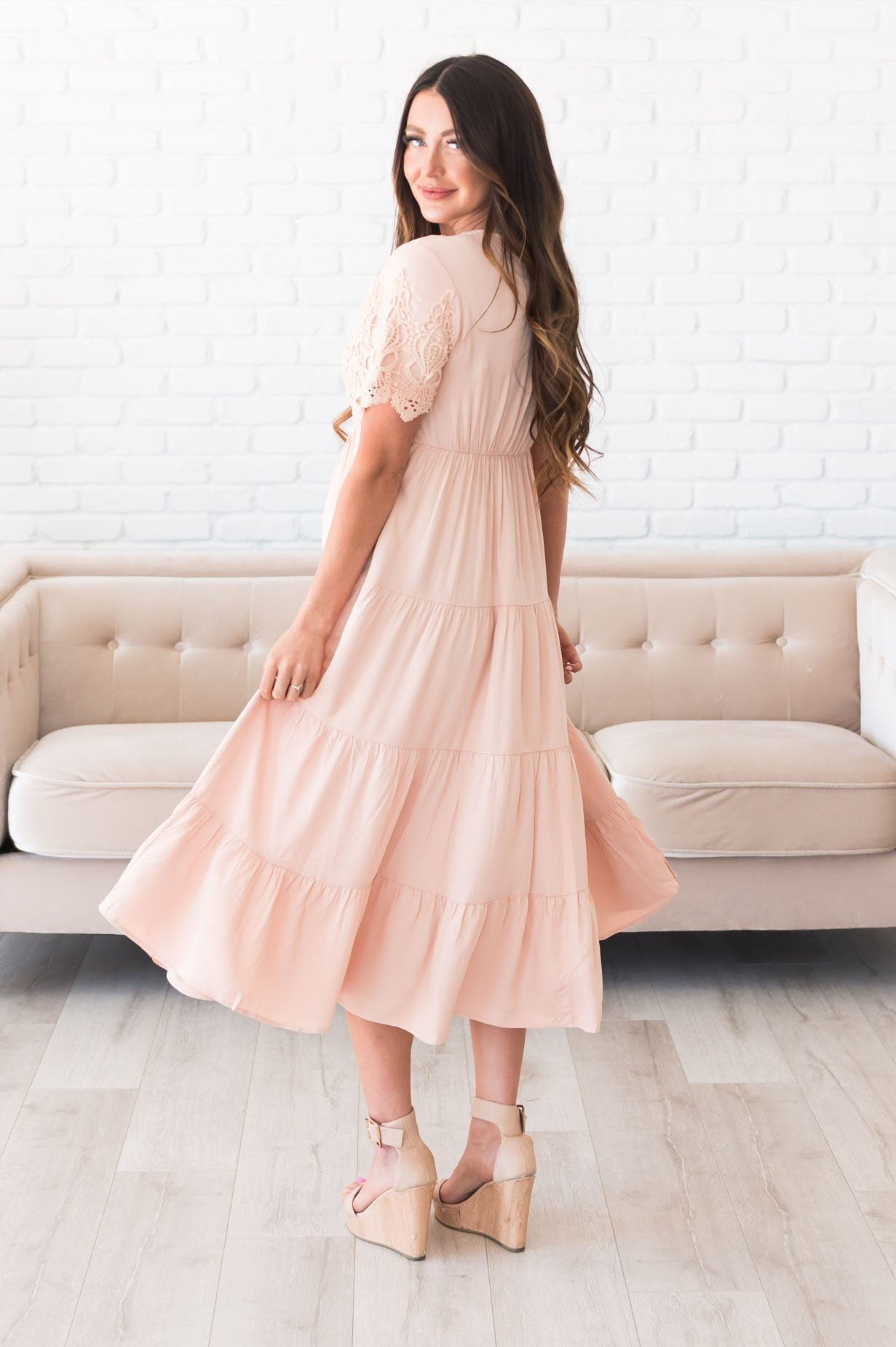 The Ashlee Modest Dresses vendor-unknown