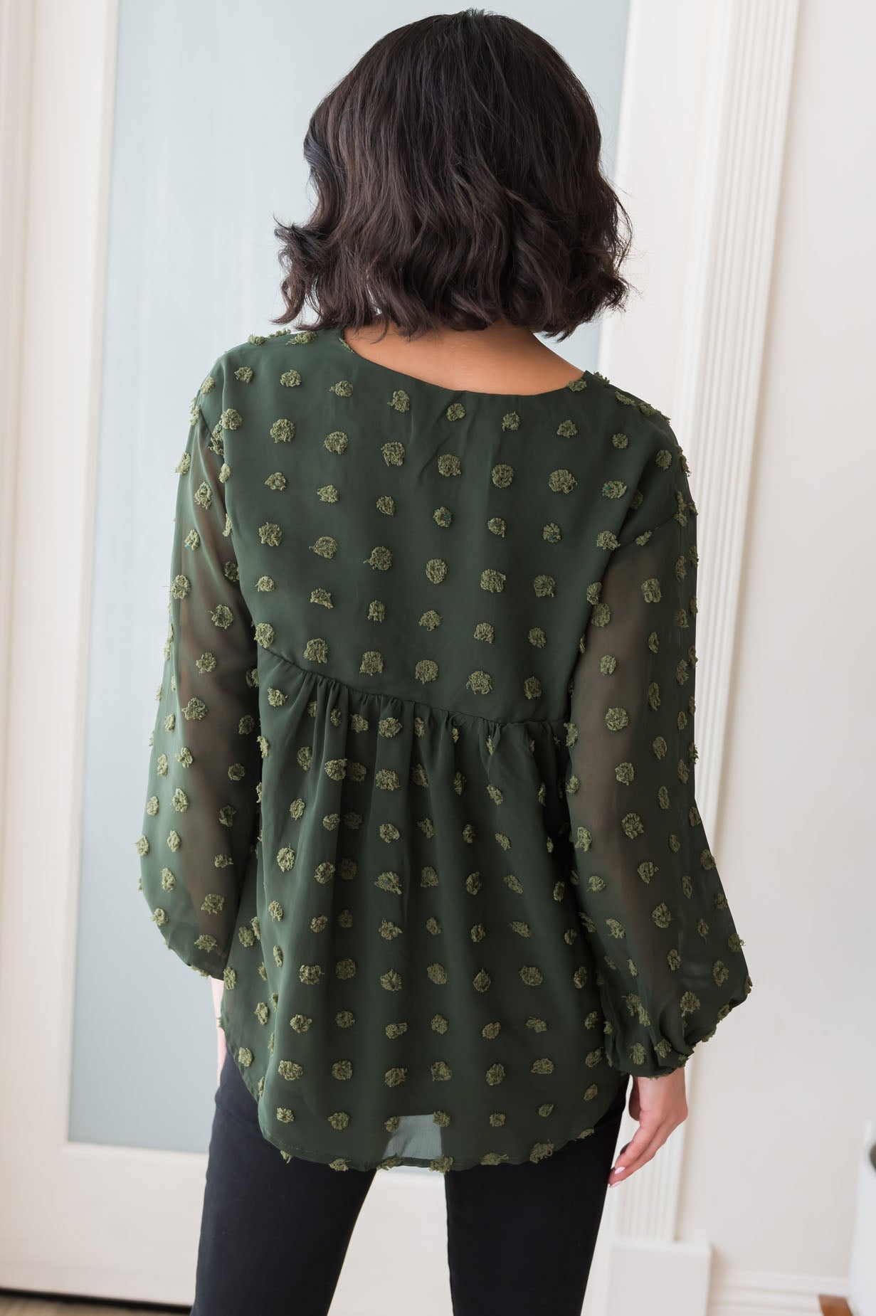 Adored Always Modest Blouse Tops vendor-unknown