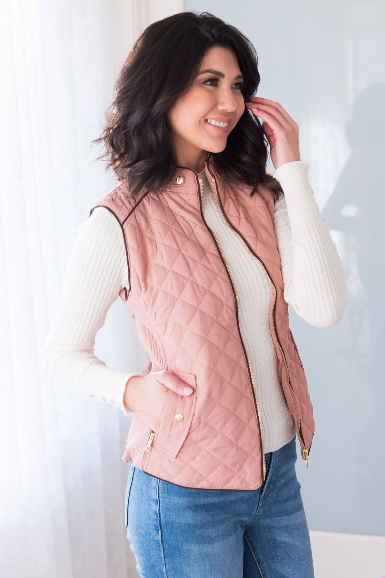 Snow Day Modest Vest Modest Dresses vendor-unknown