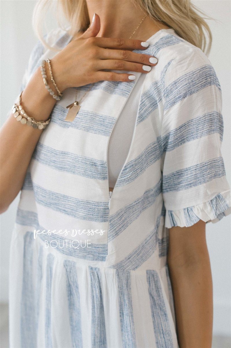 The Monika - Nursing Friendly Modest Dresses vendor-unknown