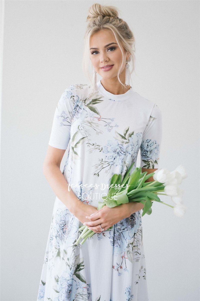 The Lyndie Swing Dress Modest Dresses vendor-unknown