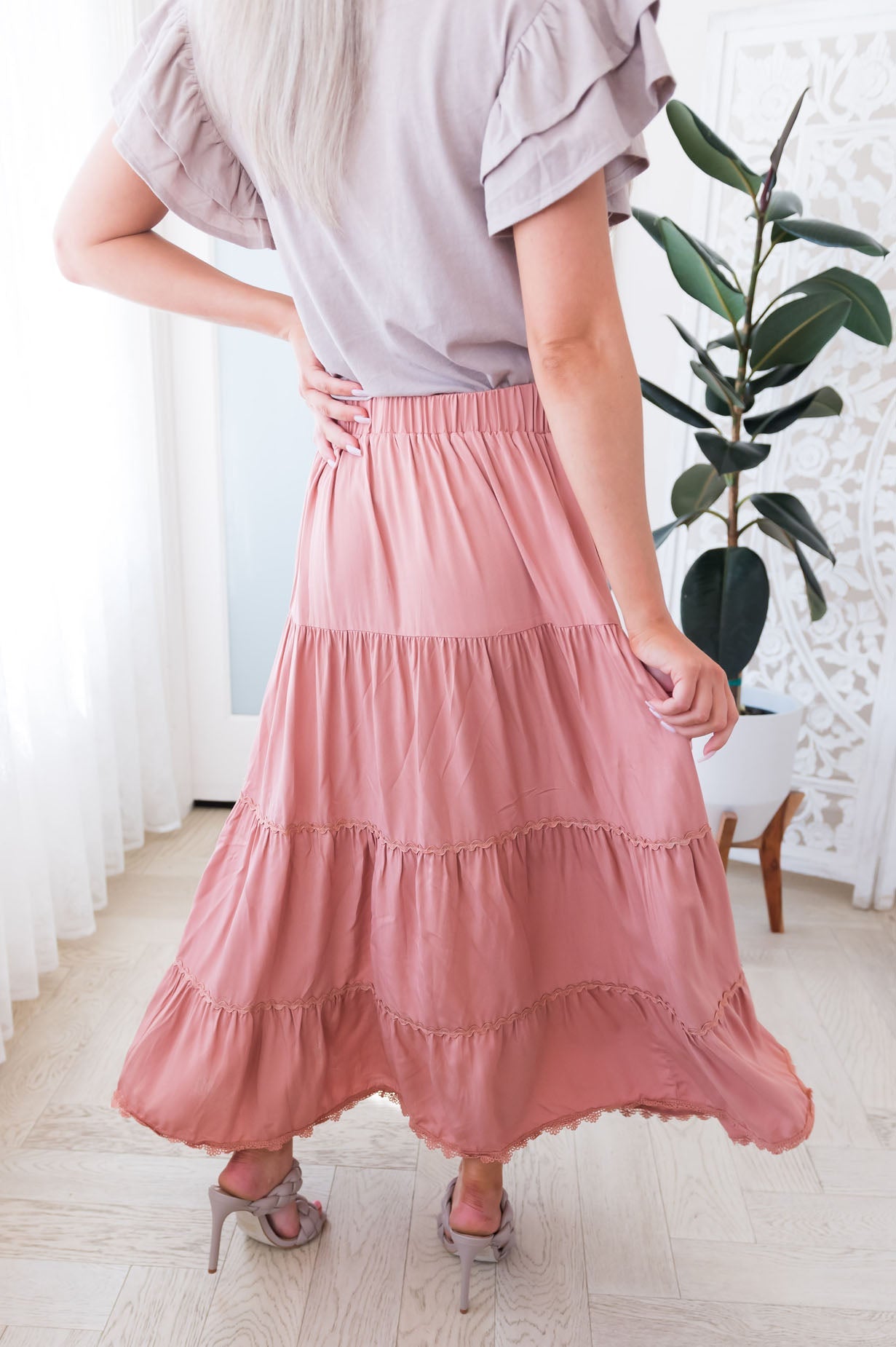 Bright Future Ahead Modest Maxi Skirt Skirts vendor-unknown