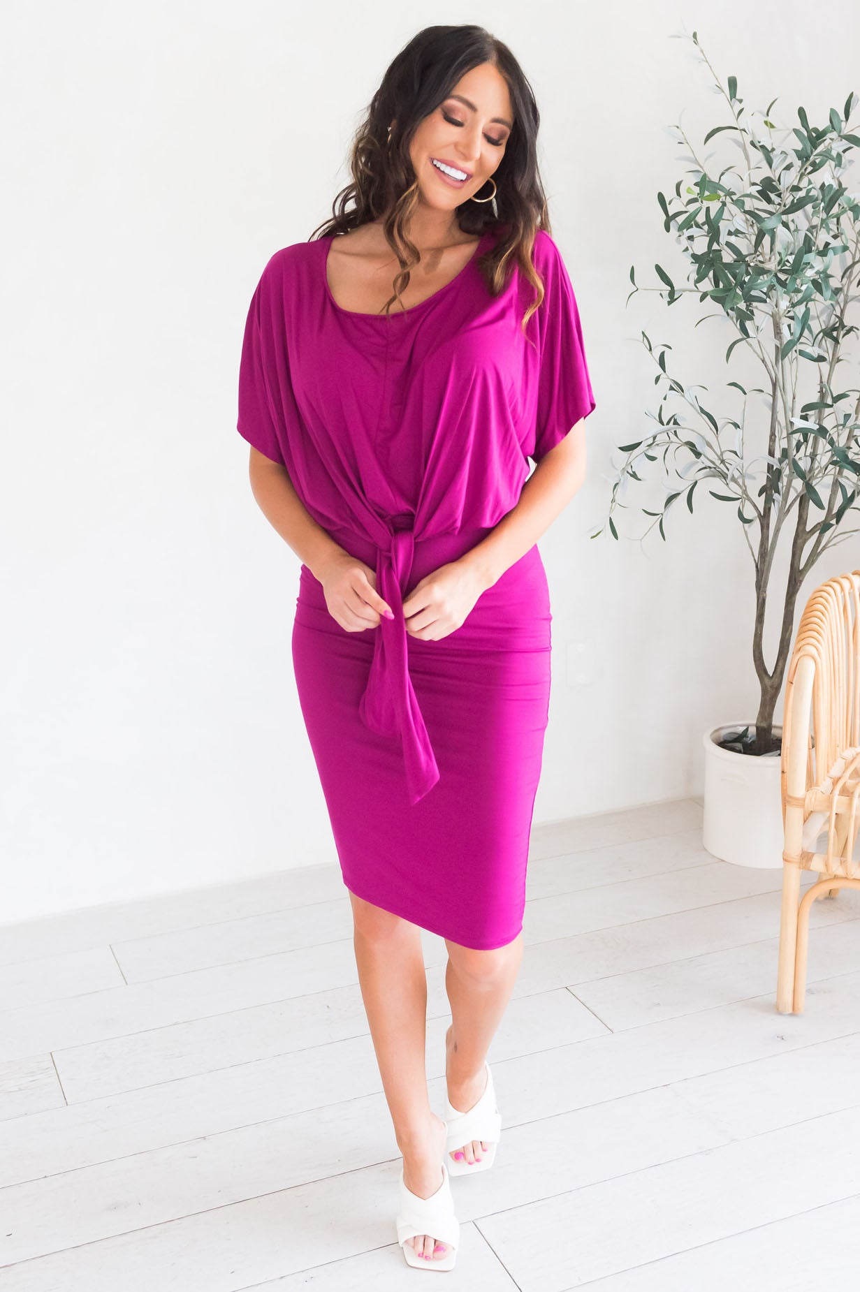 The Sue Ellen Modest Dresses vendor-unknown