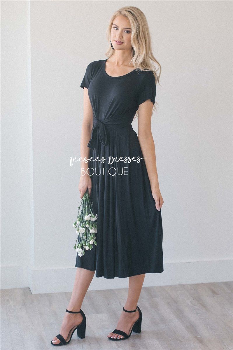 The Molly Modest Dresses vendor-unknown S Black