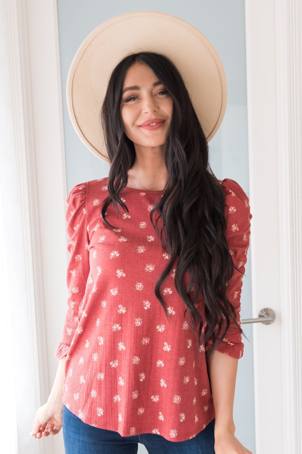 Happy Autumn Day Modest Top Modest Dresses vendor-unknown