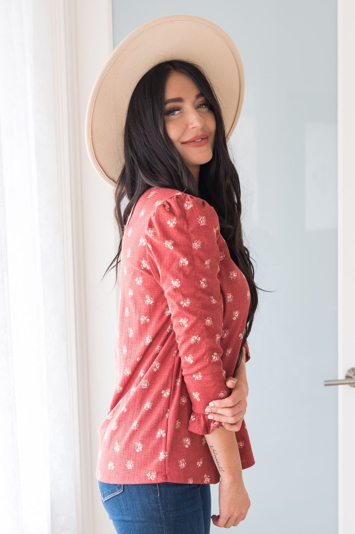 Happy Autumn Day Modest Top Modest Dresses vendor-unknown