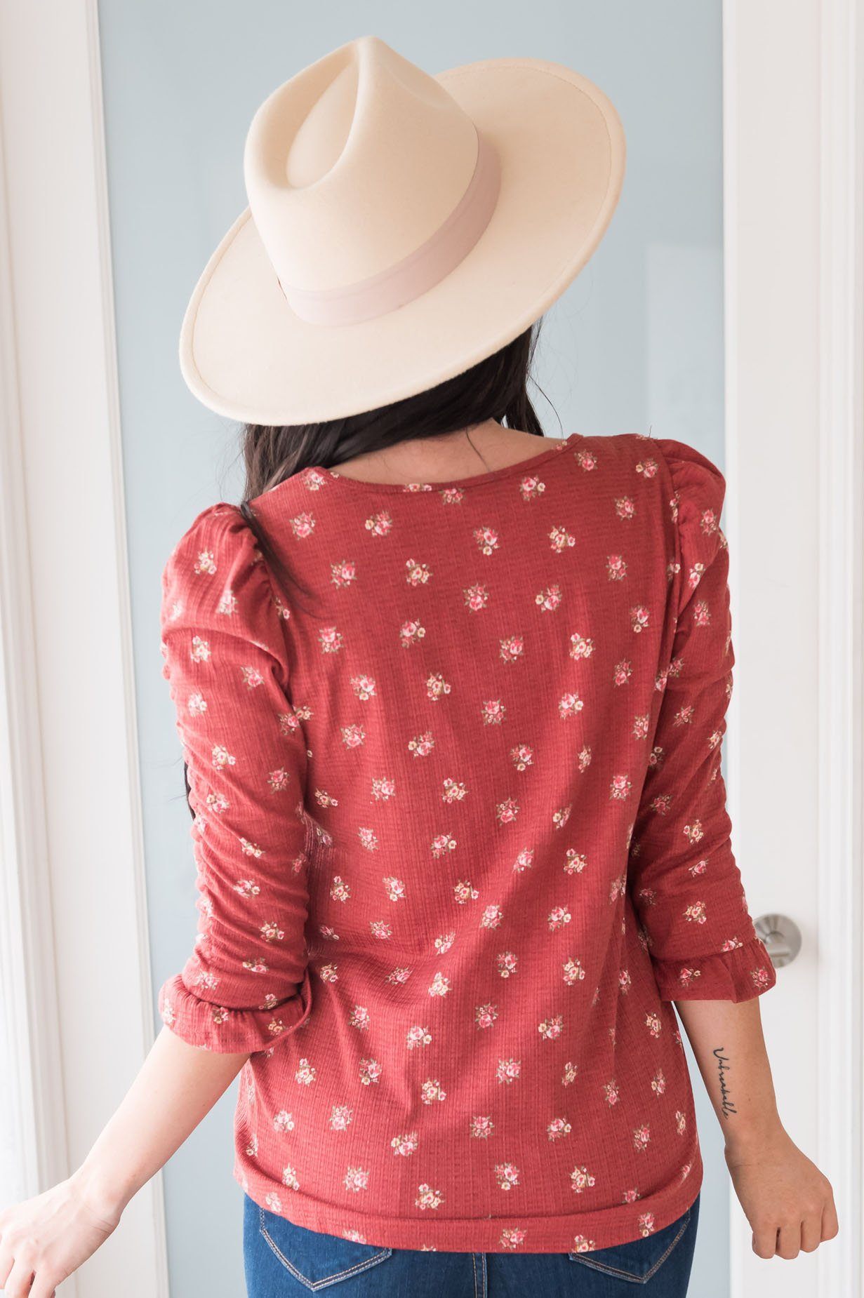 Happy Autumn Day Modest Top Modest Dresses vendor-unknown