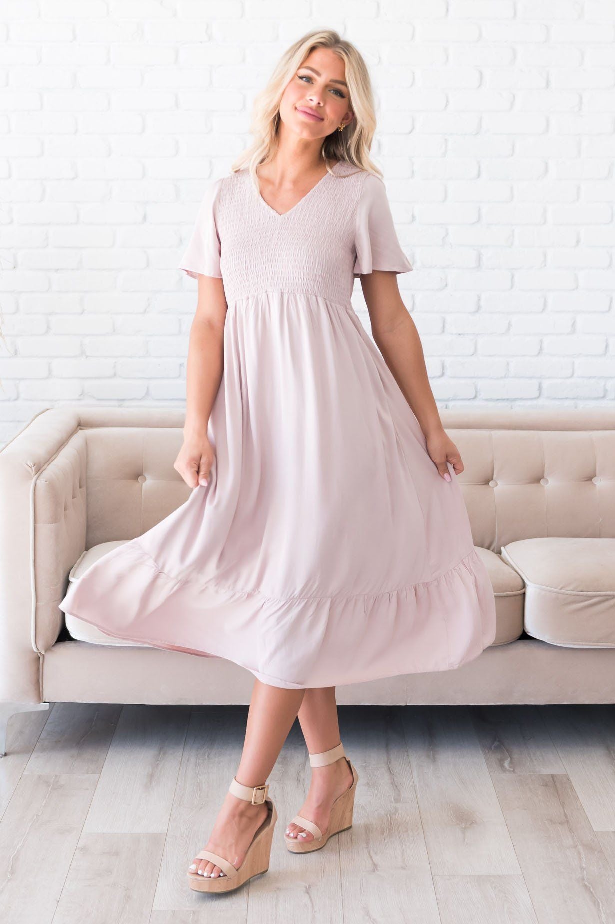 The Adelina Modest Dresses vendor-unknown