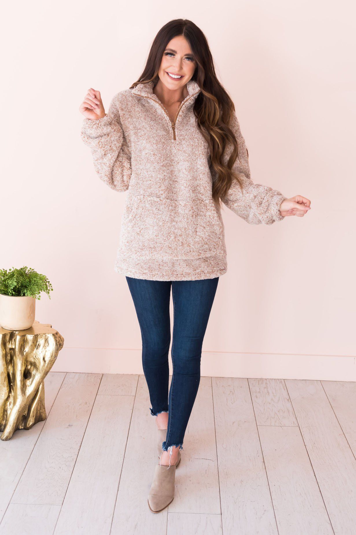 Teddy Bear Worthy Modest Pullover Sweater Modest Dresses vendor-unknown