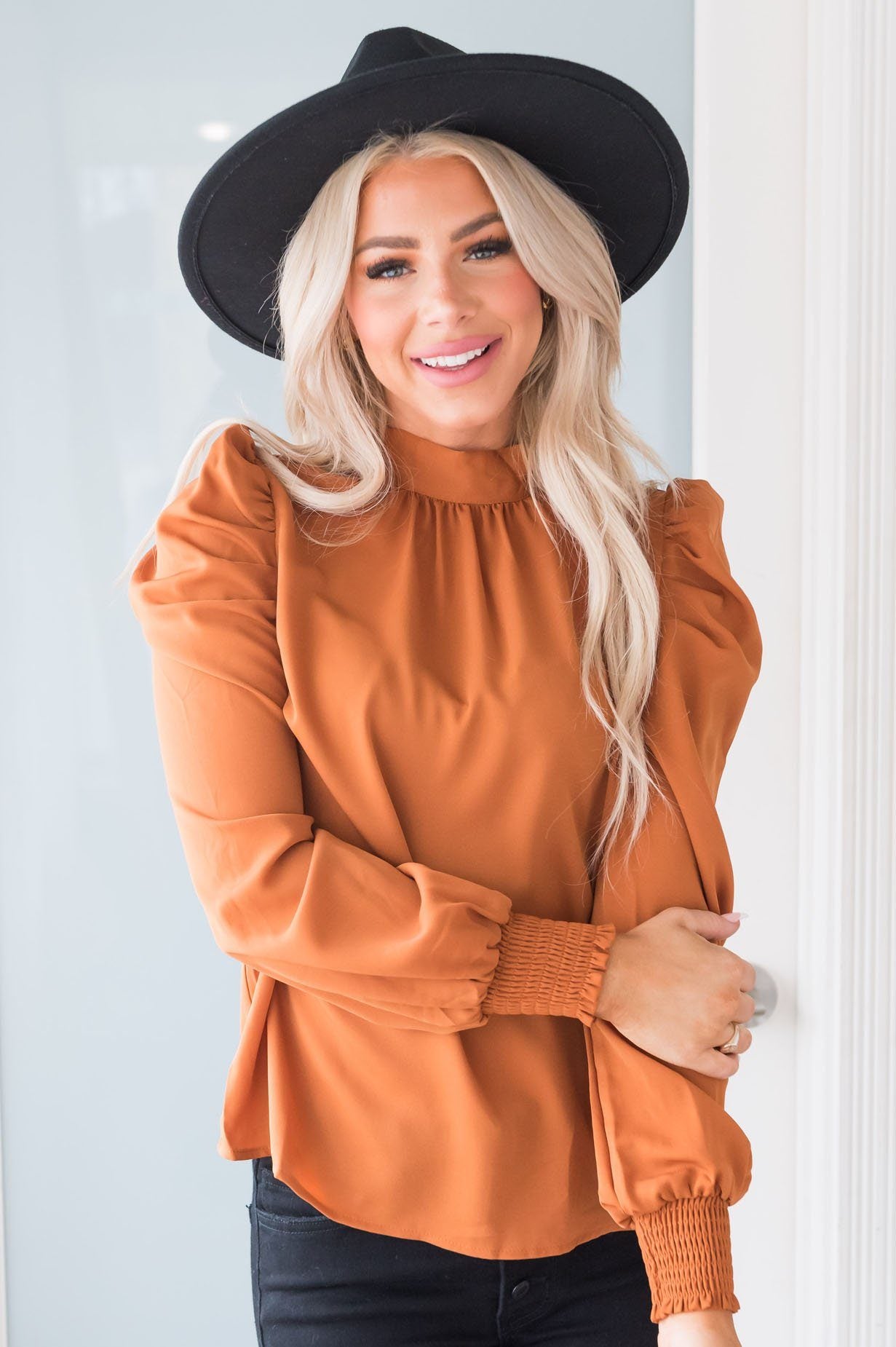 Glitz & Glam Modest Blouse Tops vendor-unknown