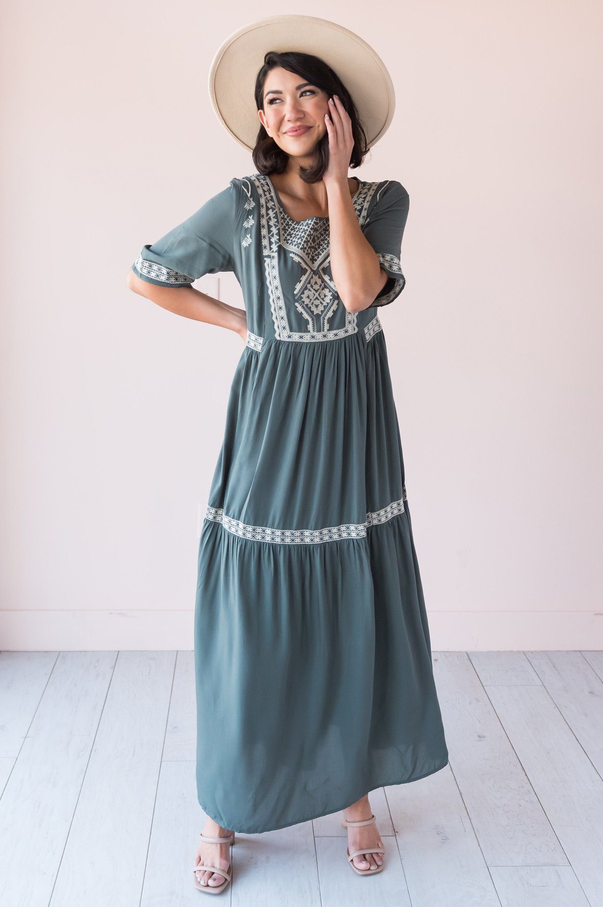 The Garcelle Modest Dresses vendor-unknown