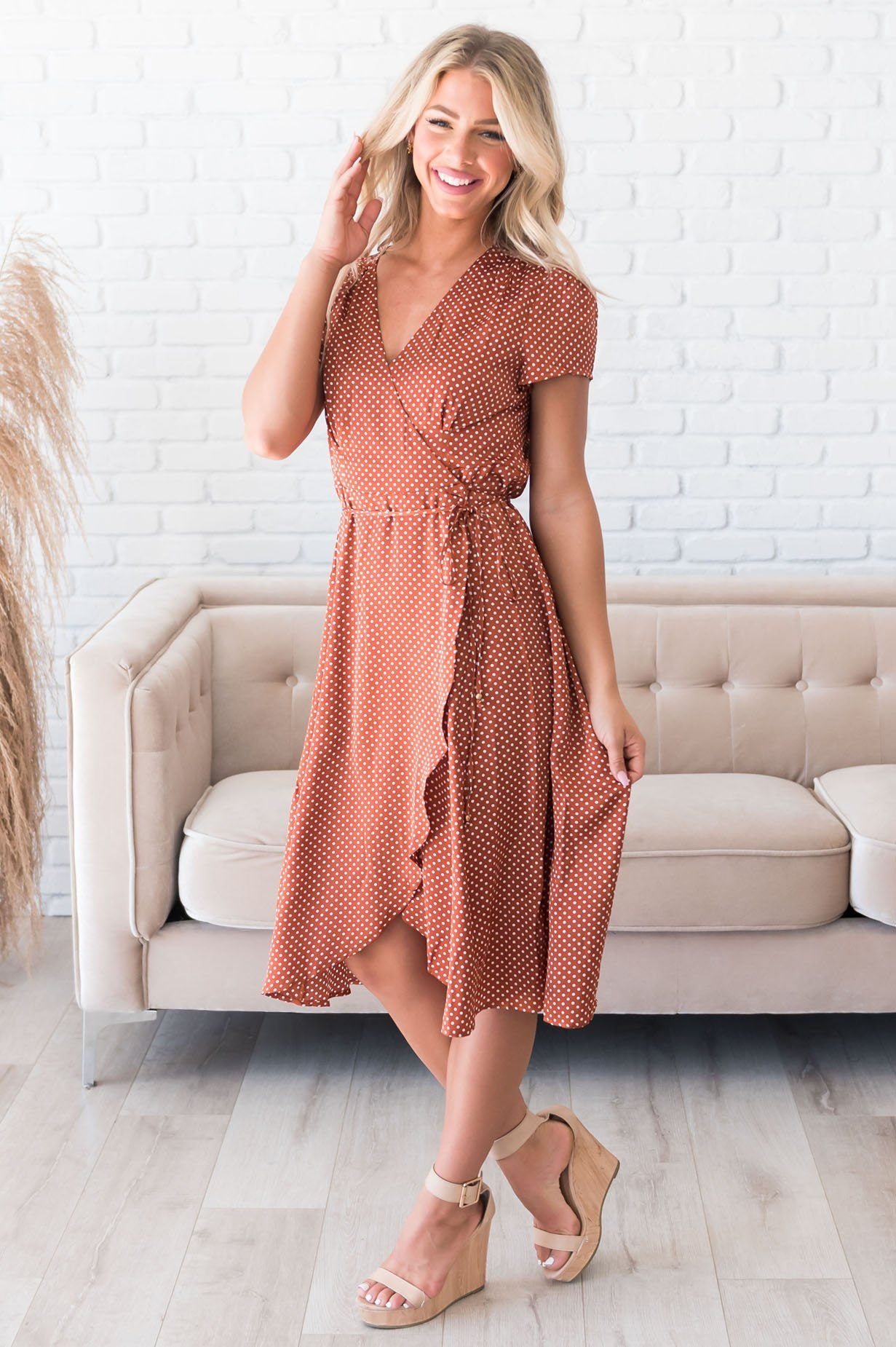 The Allyson Modest Dresses vendor-unknown