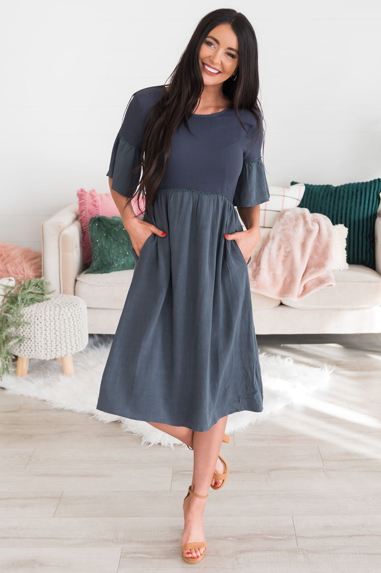 The Blanche Modest Dresses vendor-unknown