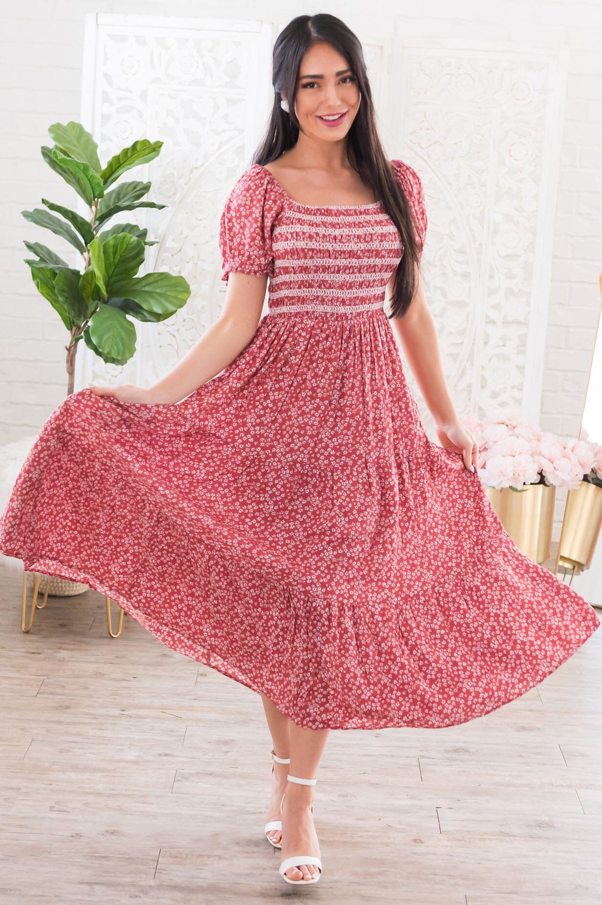 The Synthia Modest Dresses vendor-unknown