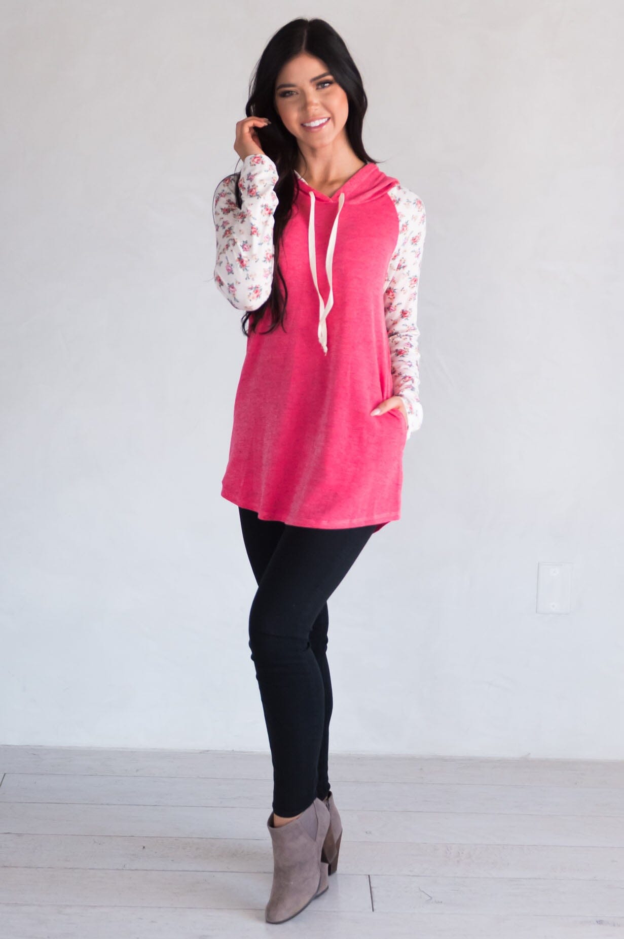 Blessings & Cheer Lightweight Modest Hoodie Modest Dresses vendor-unknown