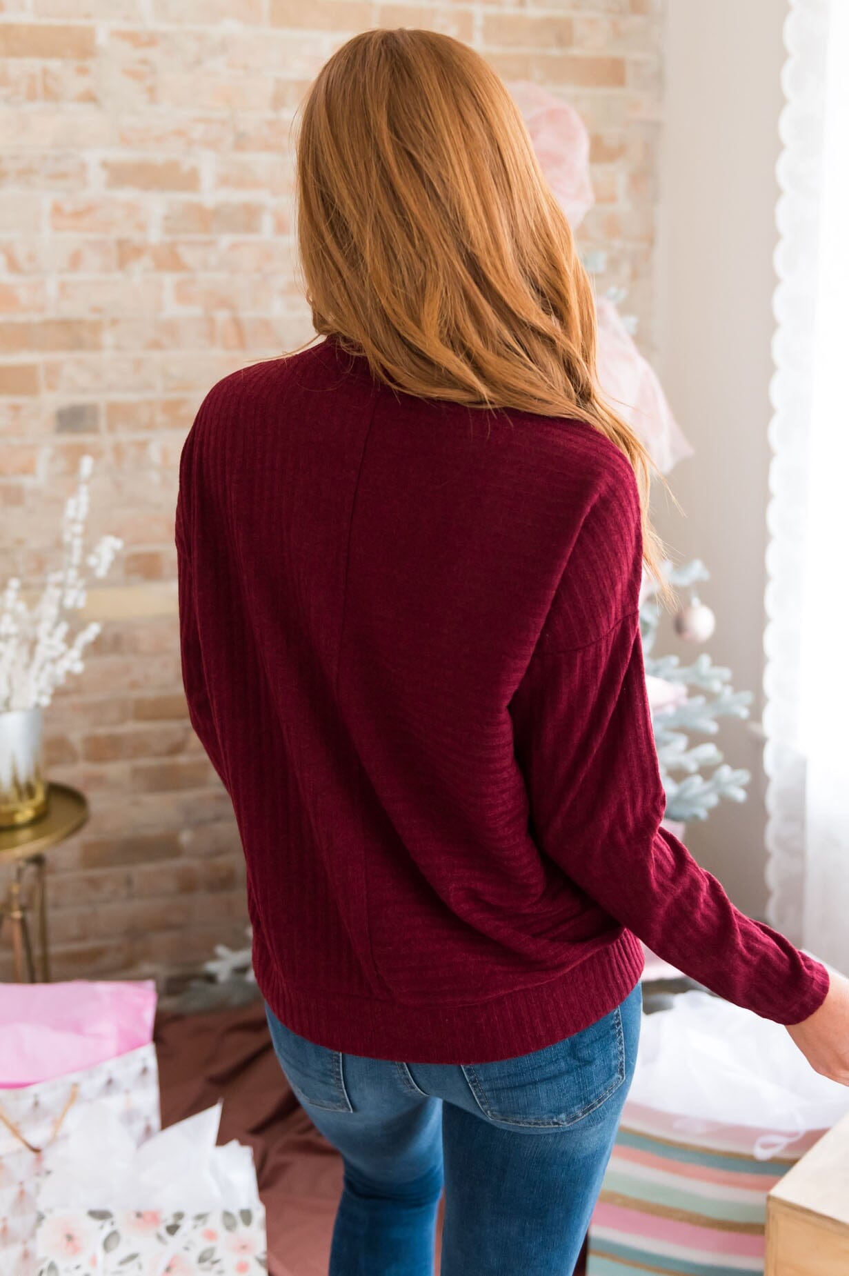 Meet Me By The Campfire Modest Sweater Tops vendor-unknown
