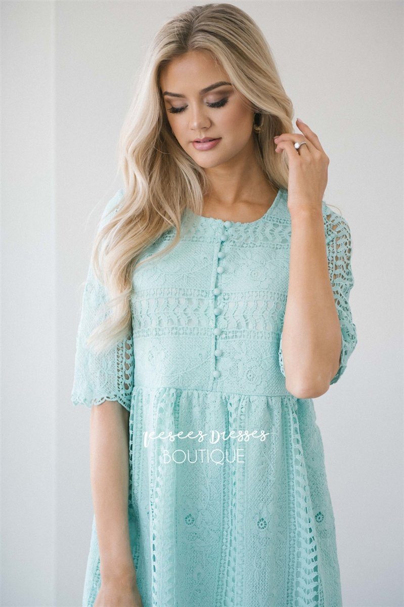 Love At First Sight- Nursing Friendly Modest Dresses vendor-unknown