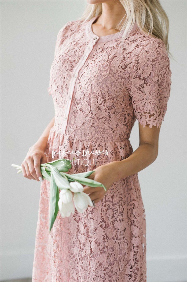 The Maggie Lace Dress Modest Dresses vendor-unknown